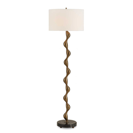 American Home Furniture Uttermost Remolino Bronze Floor Lamp