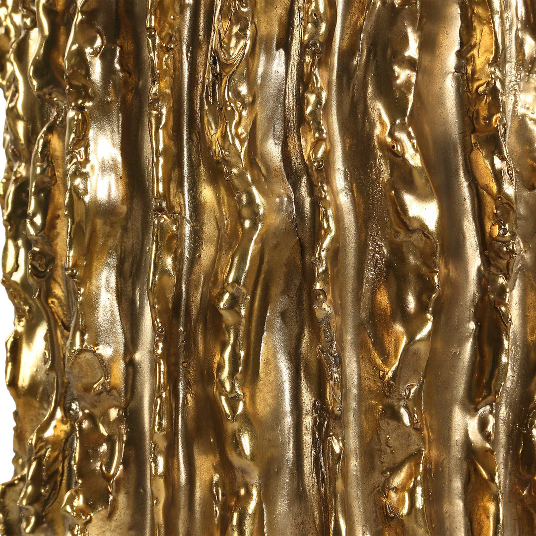 American Home Furniture Uttermost Echo Golden Table Lamp