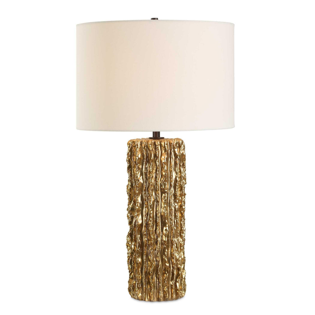 Echo Golden Table Lamp - AmericanHomeFurniture