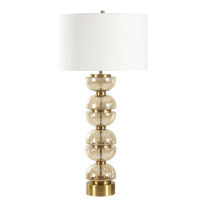 American Home Furniture Uttermost Assemble Half-Sphere Table Lamp