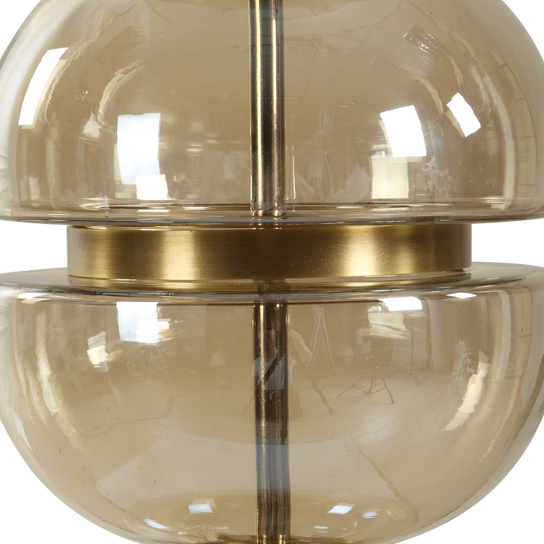 American Home Furniture Uttermost Assemble Half-Sphere Table Lamp