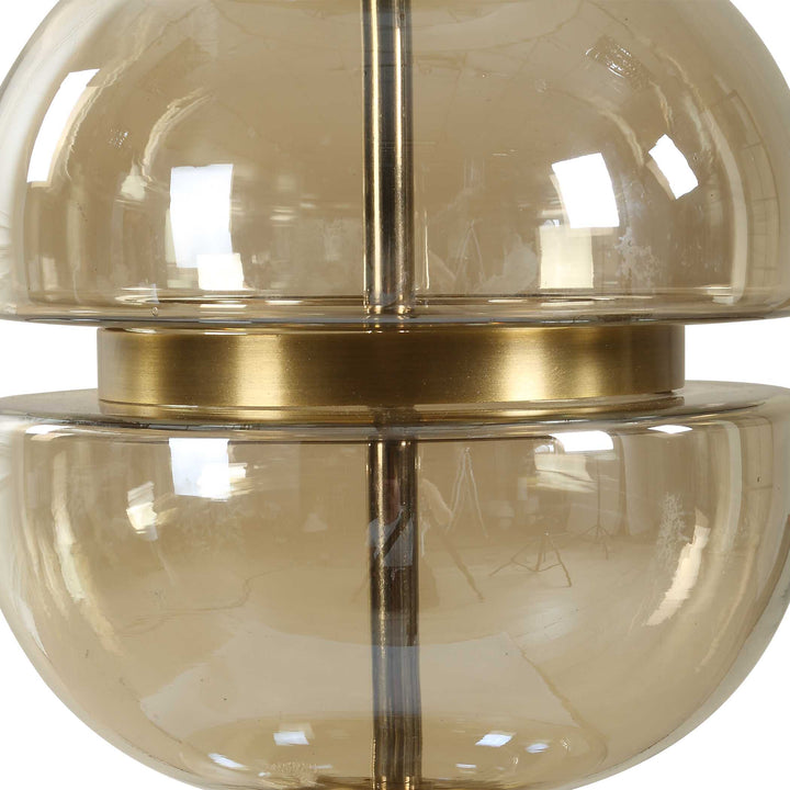 American Home Furniture Uttermost Assemble Half-Sphere Table Lamp