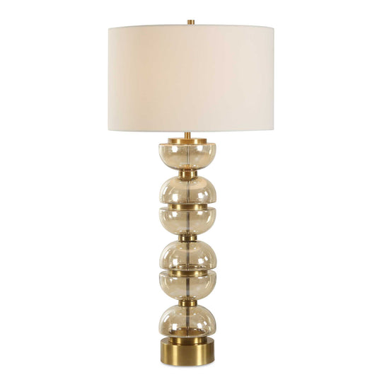 American Home Furniture Uttermost Assemble Half-Sphere Table Lamp