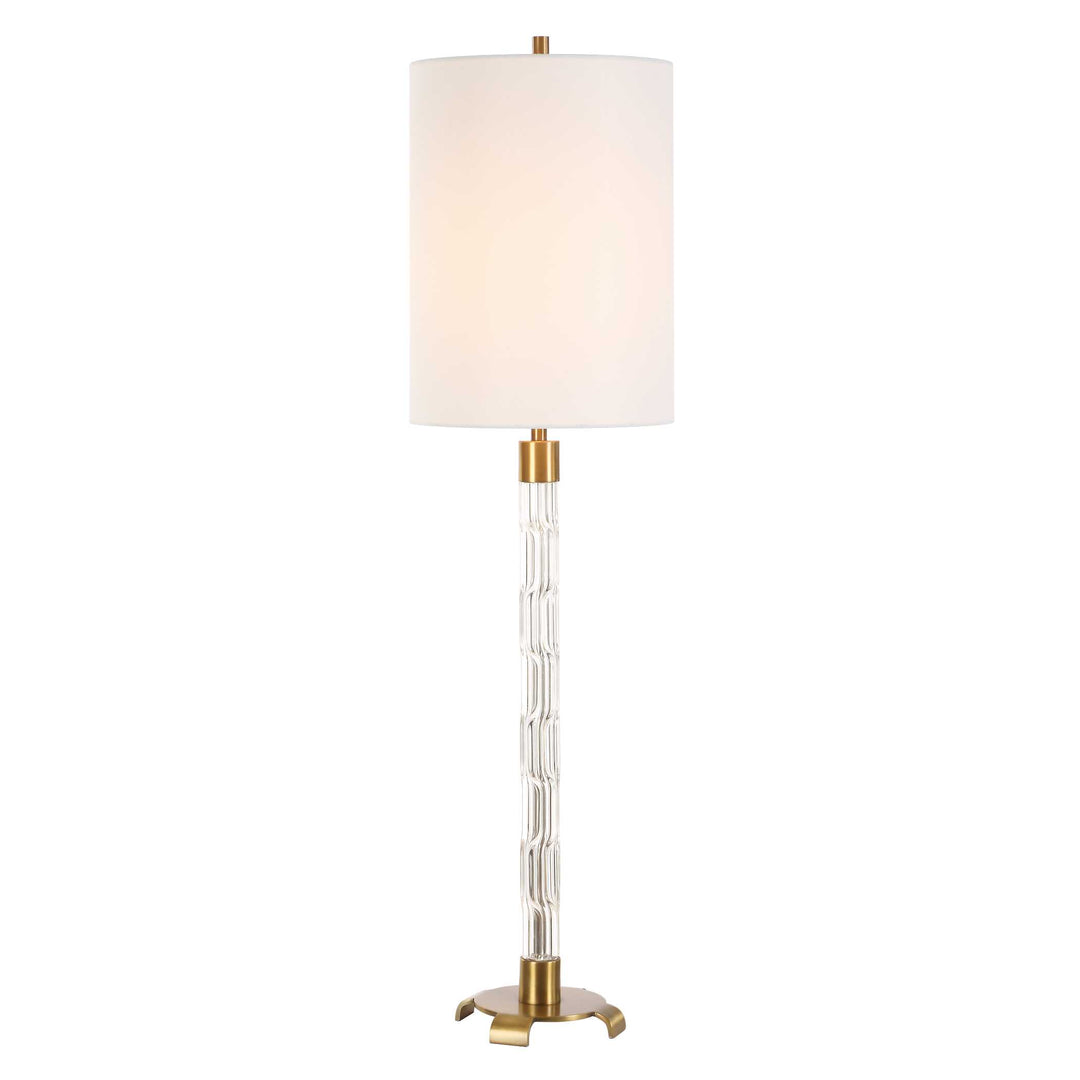 American Home Furniture Uttermost York Crystal Buffet Lamp