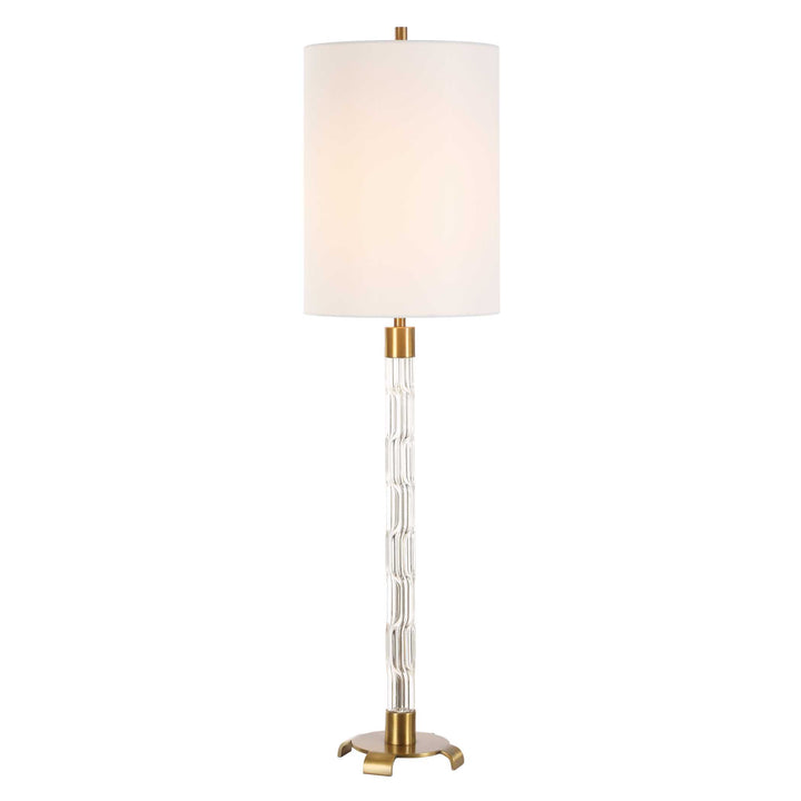 American Home Furniture Uttermost York Crystal Buffet Lamp
