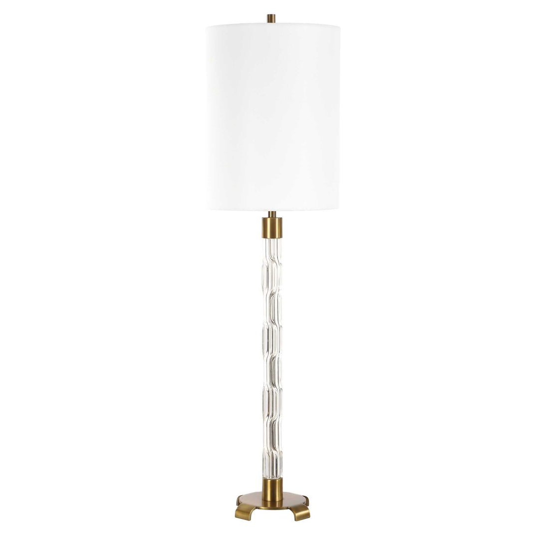 American Home Furniture Uttermost York Crystal Buffet Lamp