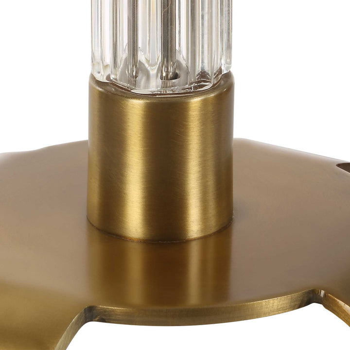 American Home Furniture Uttermost York Crystal Buffet Lamp