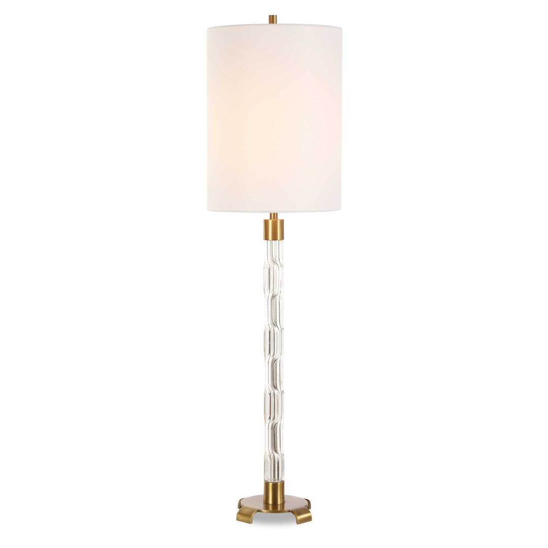 American Home Furniture Uttermost York Crystal Buffet Lamp