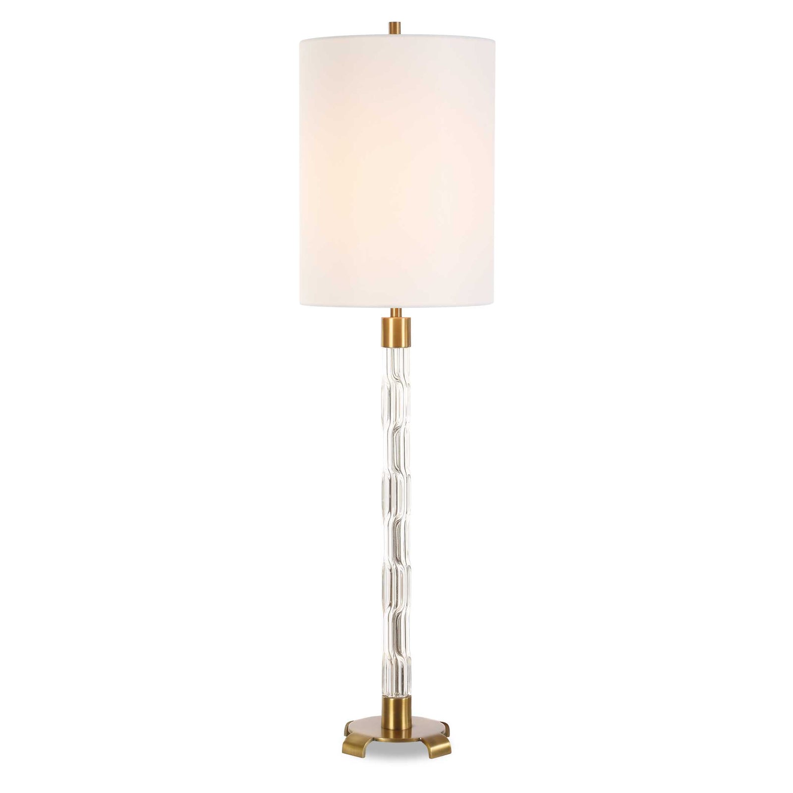 American Home Furniture Uttermost York Crystal Buffet Lamp