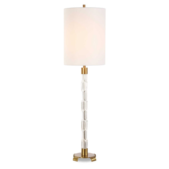 American Home Furniture Uttermost York Crystal Buffet Lamp