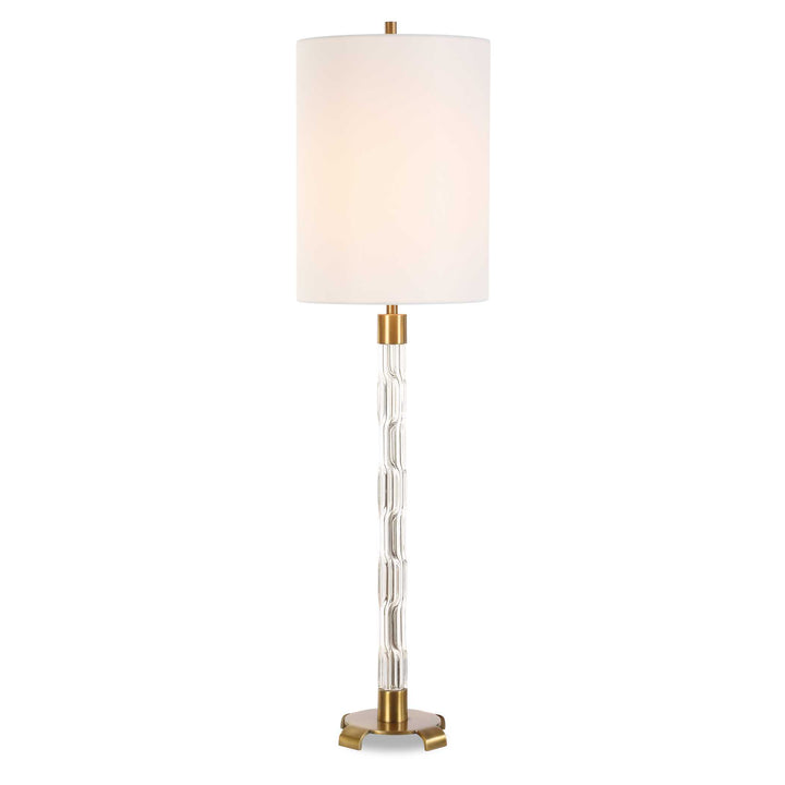 American Home Furniture Uttermost York Crystal Buffet Lamp