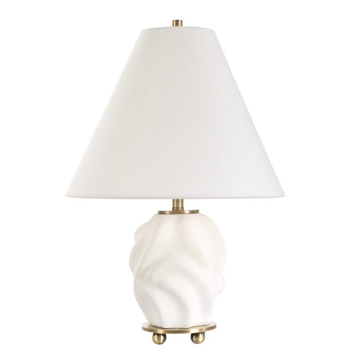 American Home Furniture Uttermost Bora White Accent Lamp