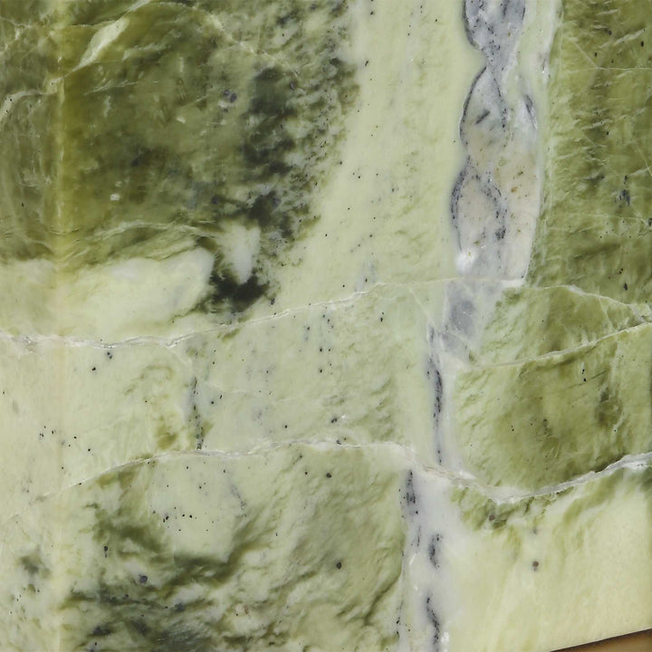 American Home Furniture Uttermost Moorea Green Marble Table Lamp