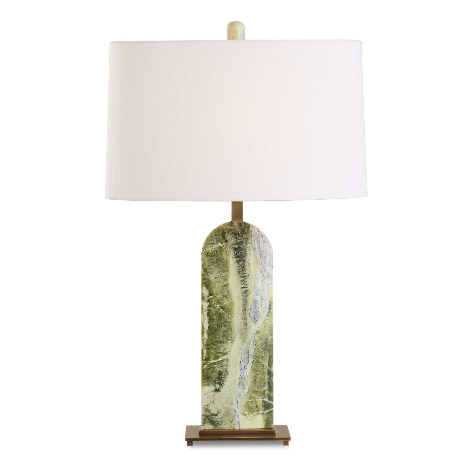 Uttermost Moorea Green Marble Table Lamp TABLE LAMPS