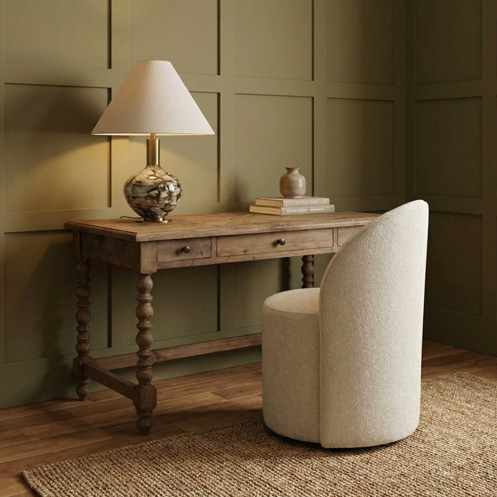 Montagu Dark Brown Table Lamp
