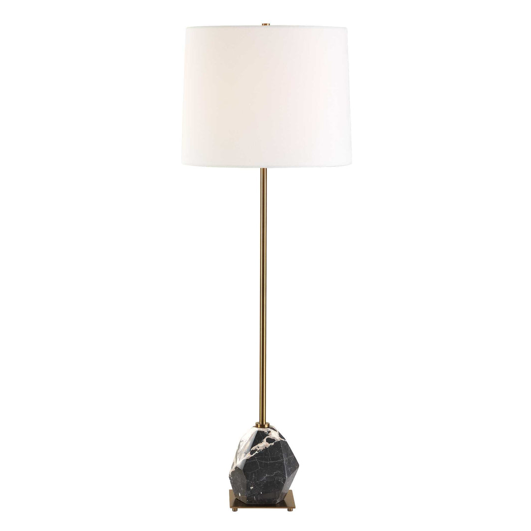 American Home Furniture Uttermost Rowland Panda Marble Buffet Lamp