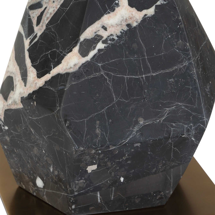 American Home Furniture Uttermost Rowland Panda Marble Buffet Lamp