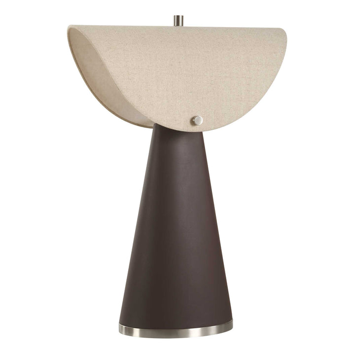 American Home Furniture Uttermost Conover Brown Modern Table Lamp