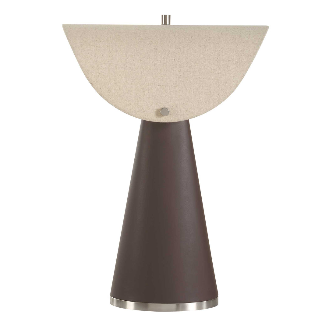 American Home Furniture Uttermost Conover Brown Modern Table Lamp