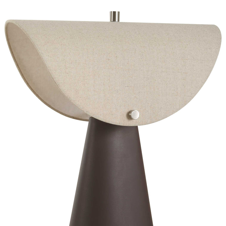 American Home Furniture Uttermost Conover Brown Modern Table Lamp