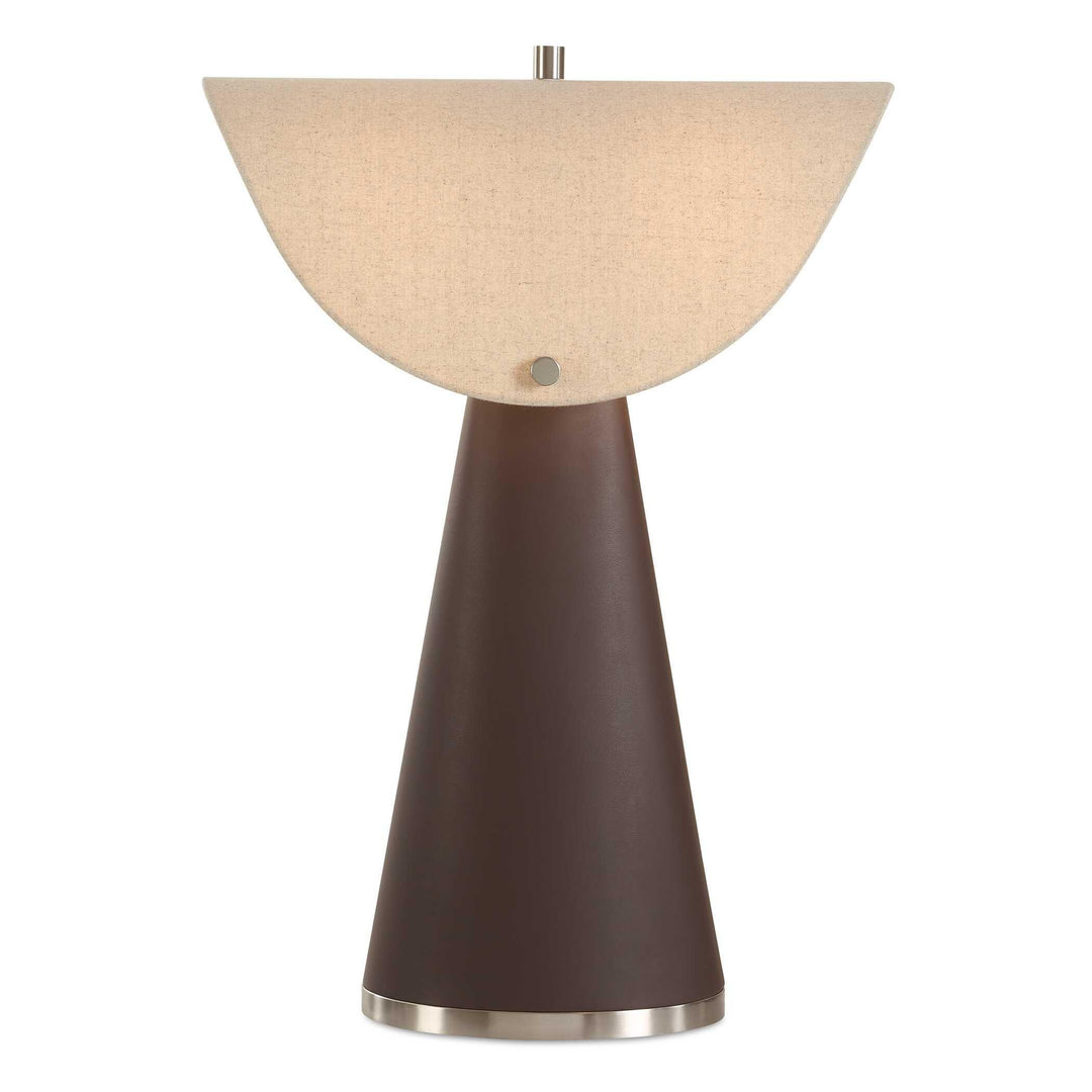 Conover Brown Modern Table Lamp - AmericanHomeFurniture