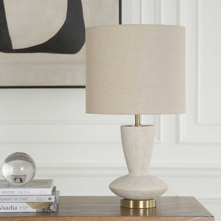 American Home Furniture Uttermost Doreyn Ivory Table Lamp