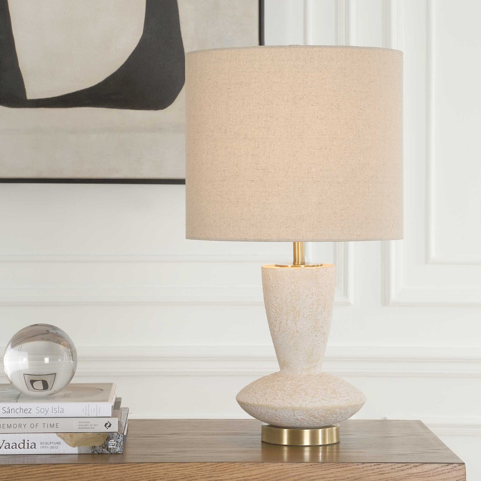 American Home Furniture Uttermost Doreyn Ivory Table Lamp