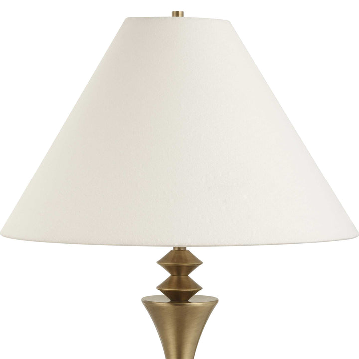 American Home Furniture Uttermost Shaefer Gold Table Lamp