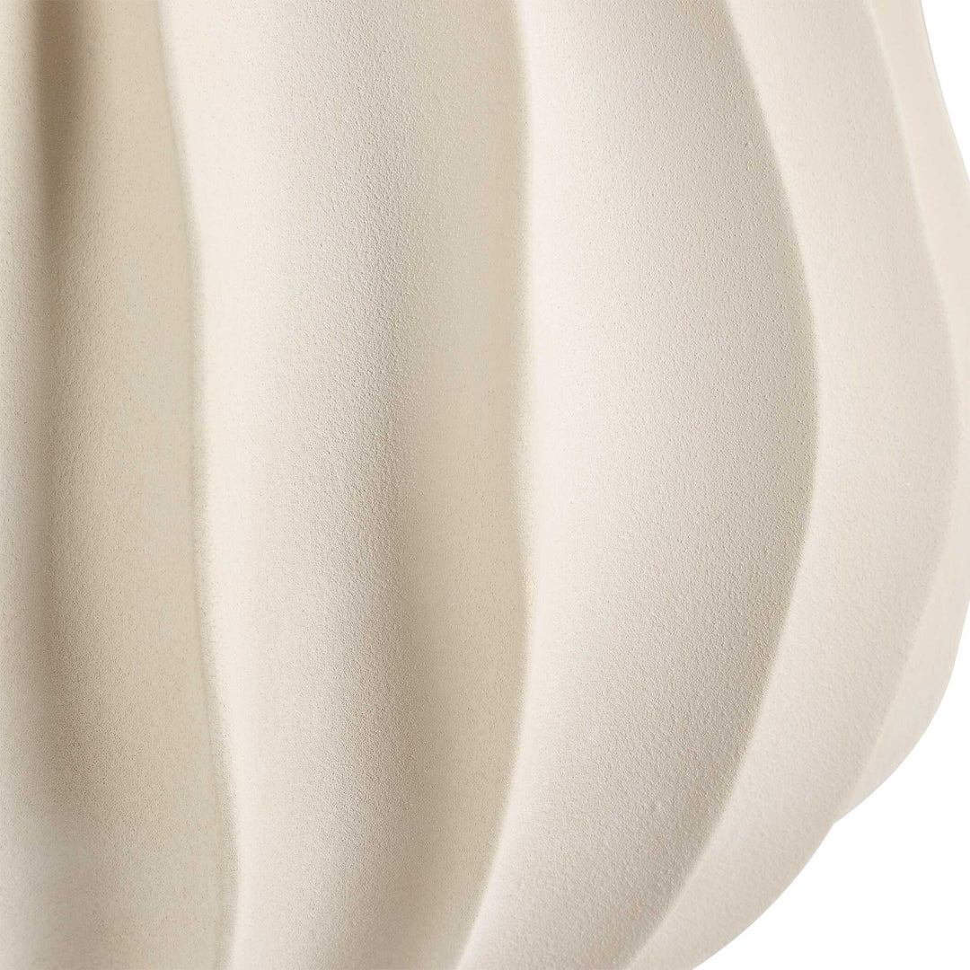 Javary Matte Beige Table Lamp