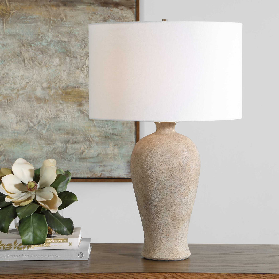 Torres Textured Ceramic Table Lamp