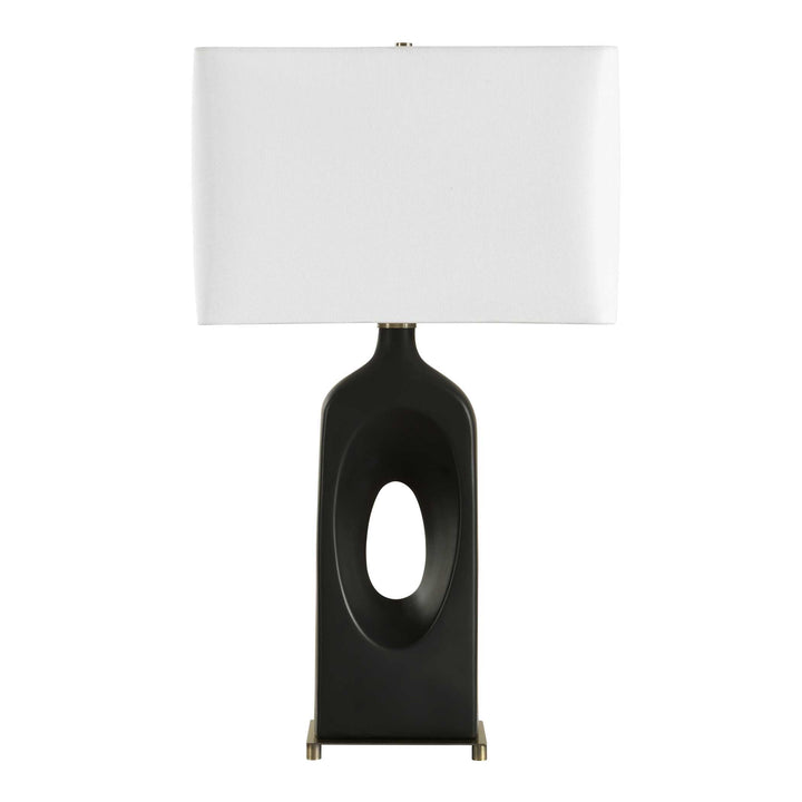 Void Matte Black Table Lamp