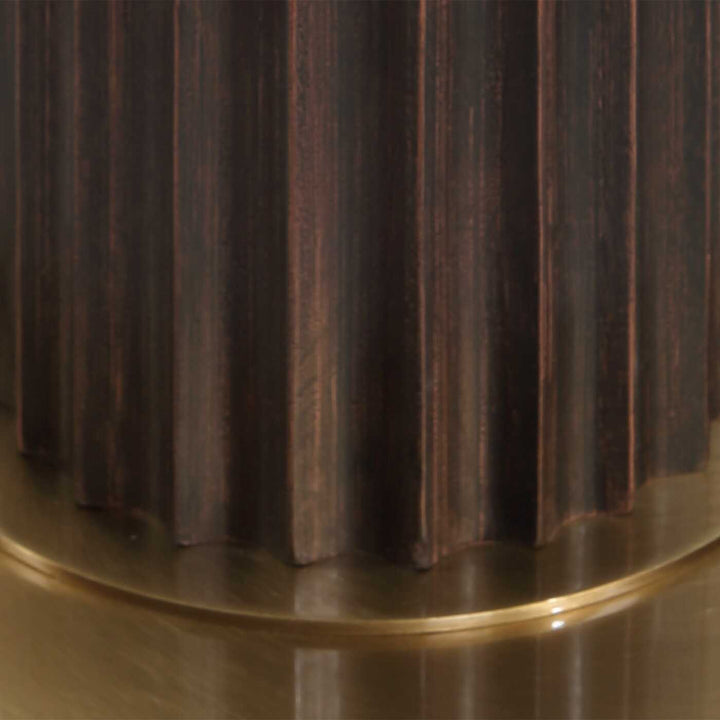 Forage Dark Oak Floor Lamp