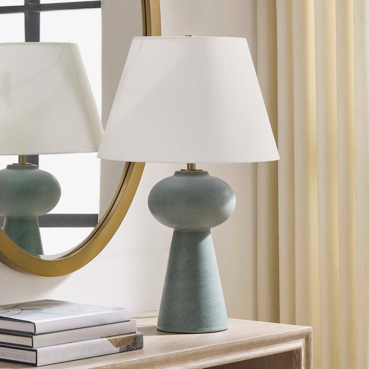 Elwyn Light Blue Table Lamp