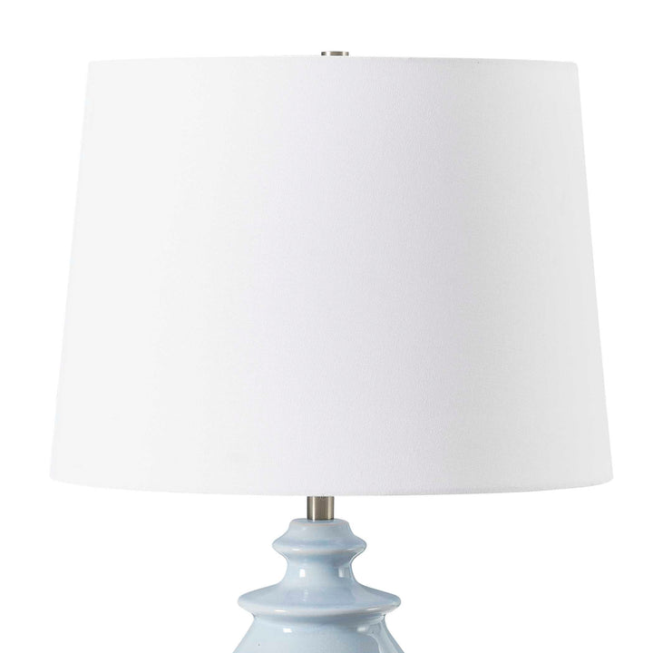 Lorene Light Blue Table Lamp
