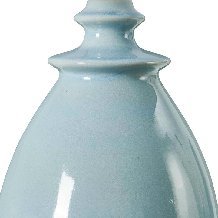 Lorene Light Blue Table Lamp