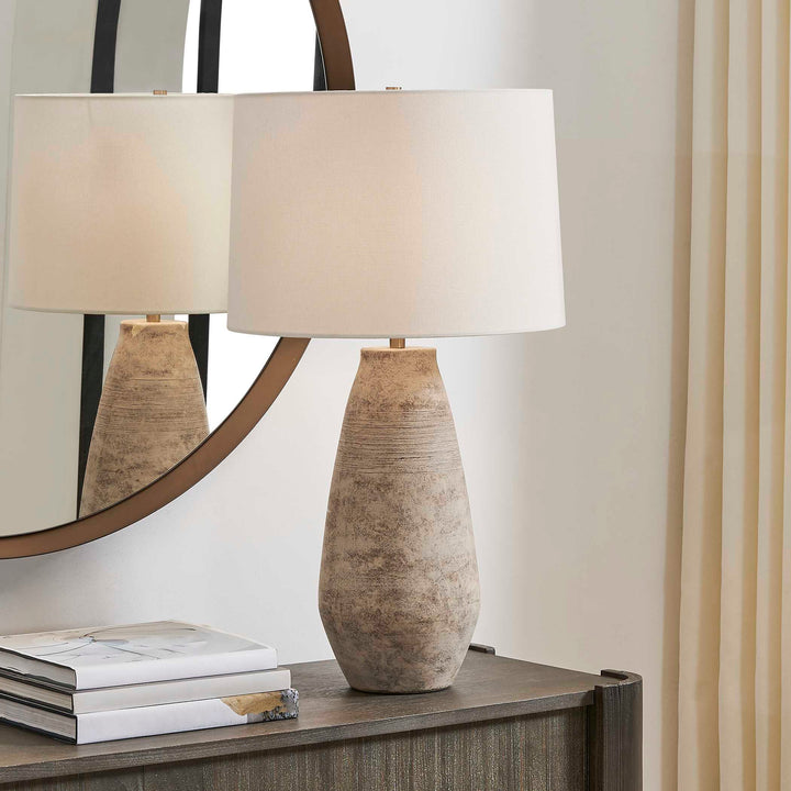 Dunford Aged Table Lamp