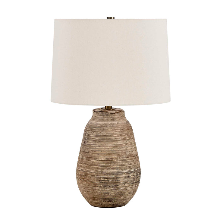 Tonachio Etched Urn Table Lamp