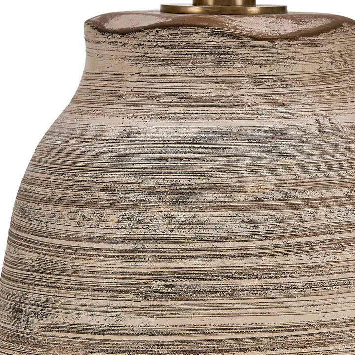 Tonachio Etched Urn Table Lamp