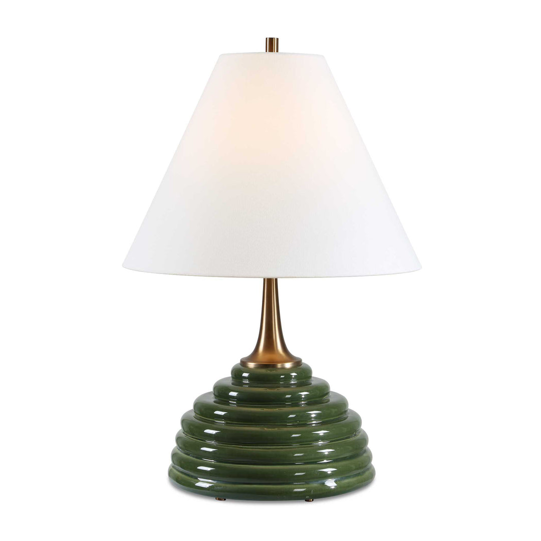 Mckay Dark Green Table Lamp