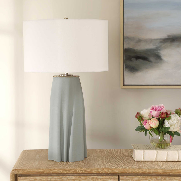 Cover Up Sculpted Table Lamp