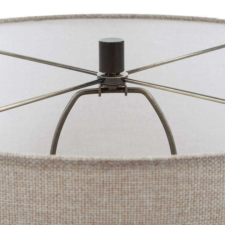 Barat White Ceramic Table Lamp