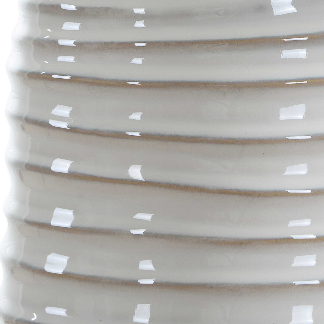 Barat White Ceramic Table Lamp