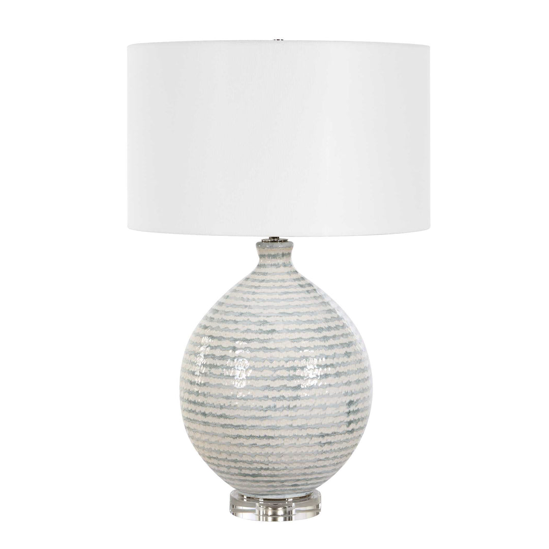 Clary Horizontally Striped Table Lamp