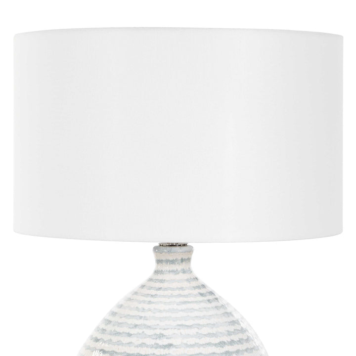 Clary Horizontally Striped Table Lamp