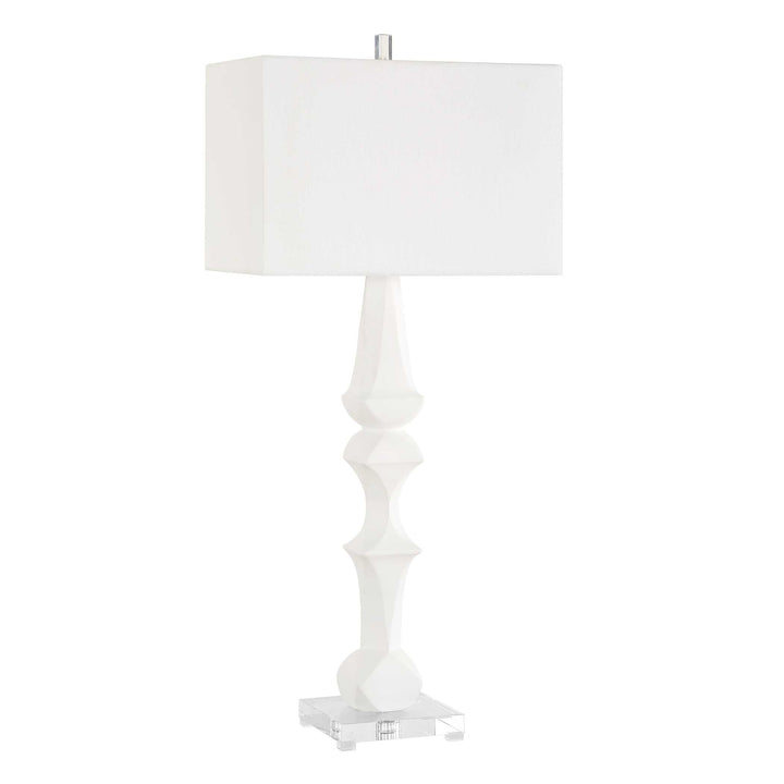 Mayme White Table Lamp