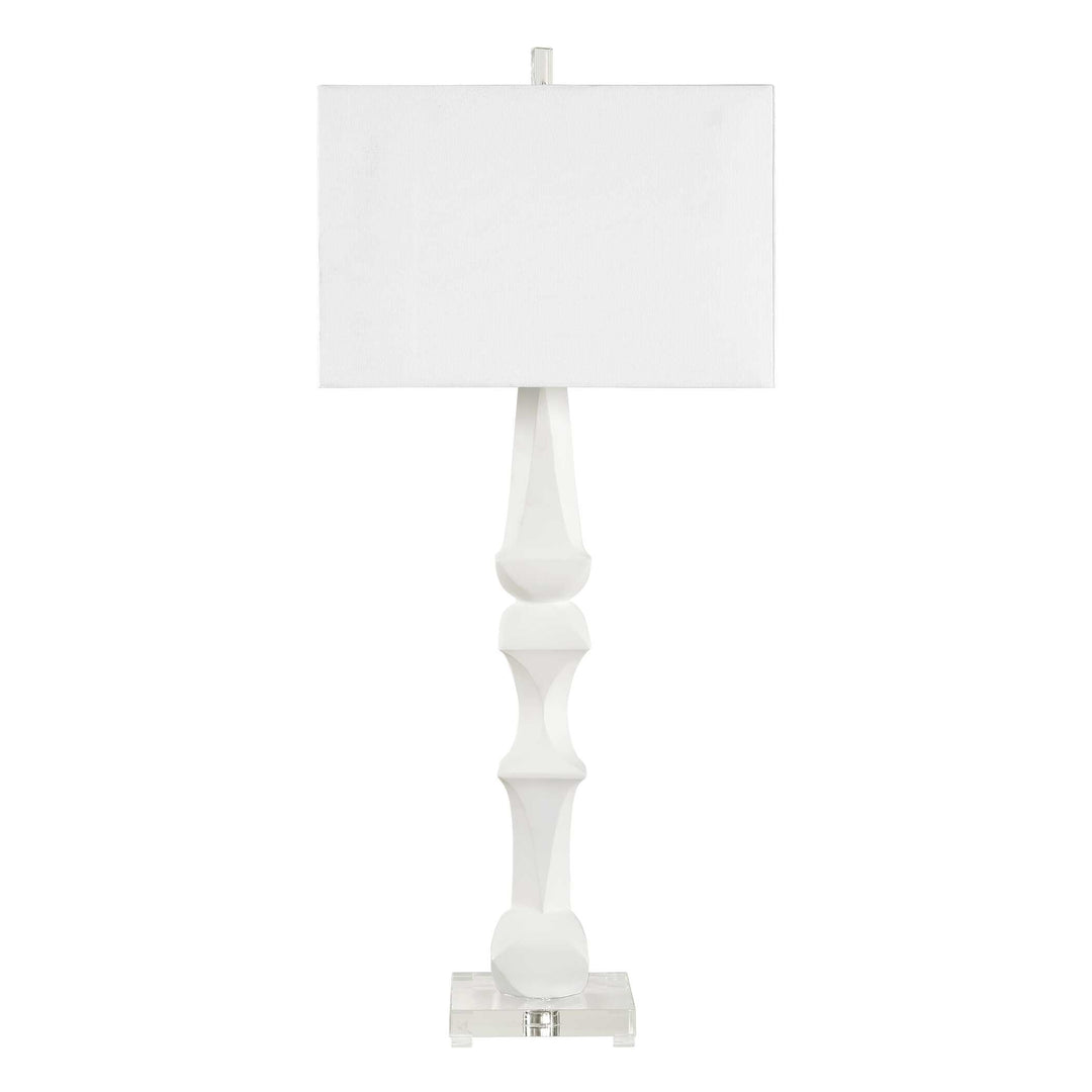 Mayme White Table Lamp
