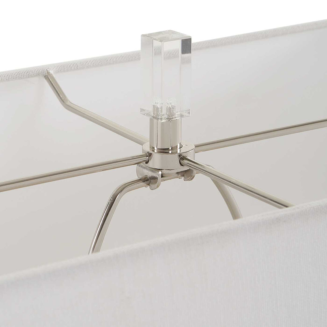Mayme White Table Lamp