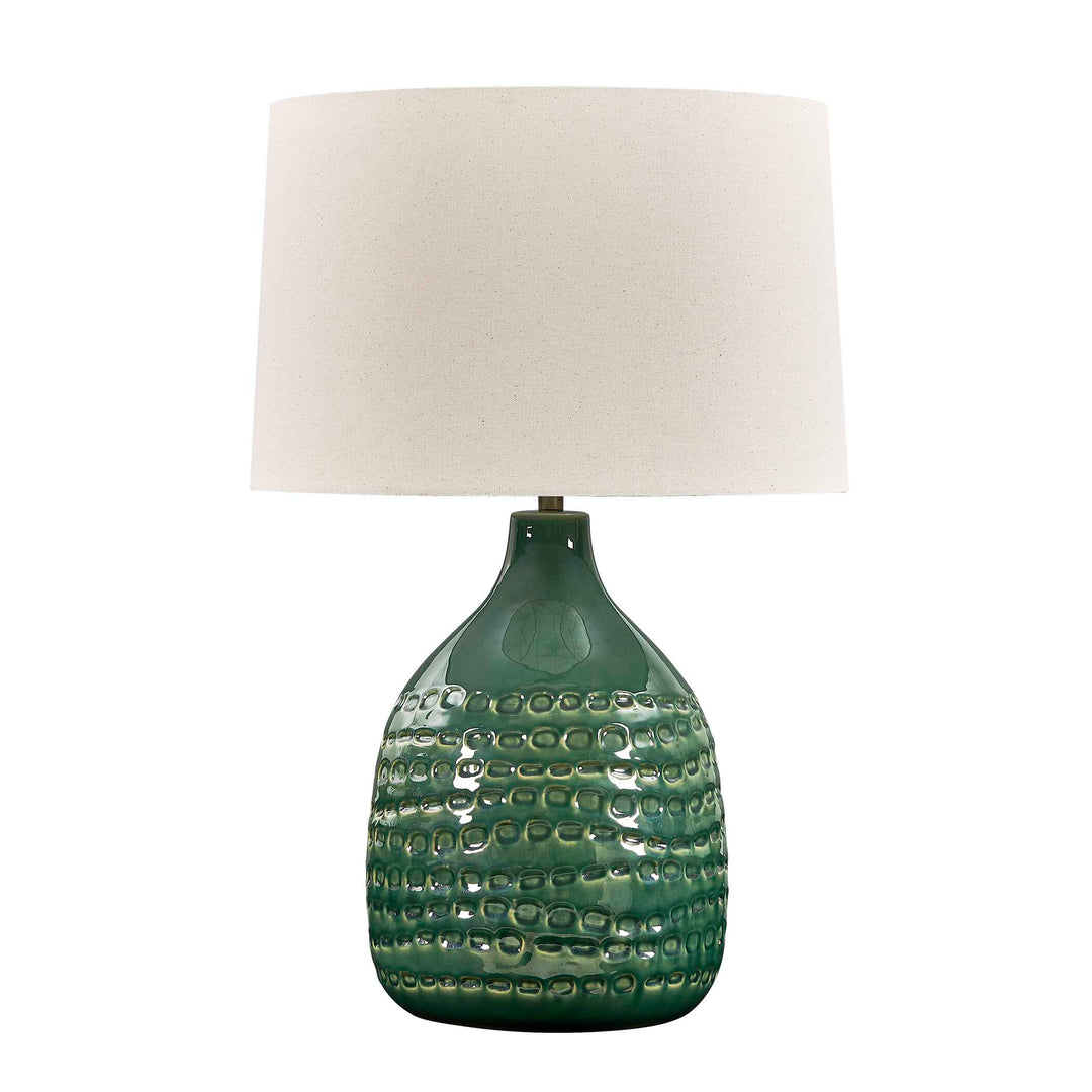 Breya Green Glaze Table Lamp