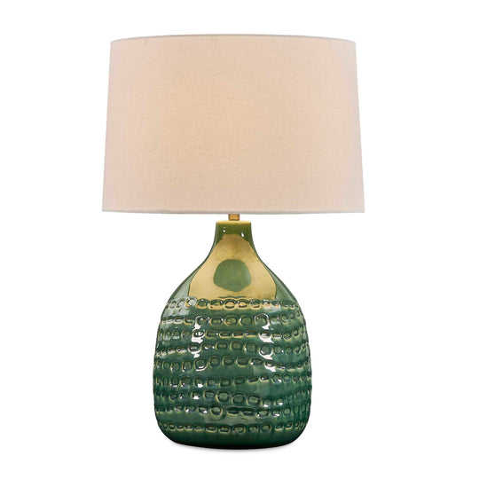 Breya Green Glaze Table Lamp
