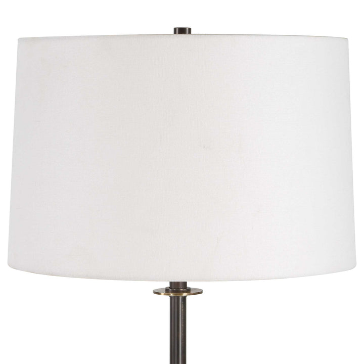 Tallarico Brass & Marble Floor Lamp